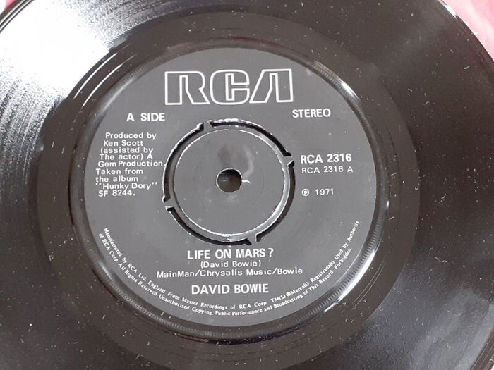 David Bowie 7"