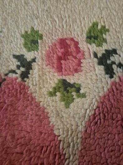 Vintage Hand Knotted Rug