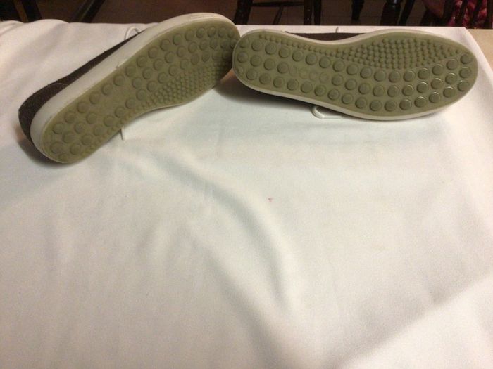 Ladies Ecco Stressed Leather Shoes