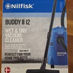 Brand New Nilfisk Buddy 12L Wet & Dry Vacuum