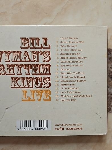Bill Wymans Rhythm Kings Live CD