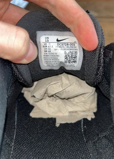 Nike Revolution 6 Next Nature - Brand New - UK 12 / EU 47.5 / US 13