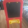kids whiteboard/blackboard with magnets Image 2