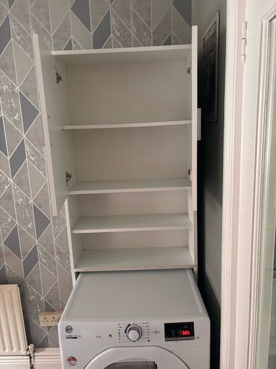 cabinet for over dryer