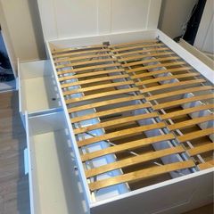 ikea  Storage King Bed with headboard