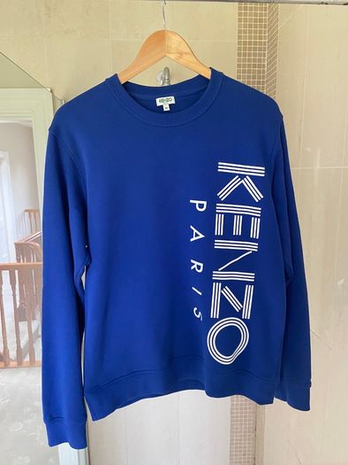 Blue Kenzo Paris jumper, size M
