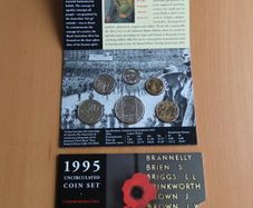 Australia 1995 Royal Australian Mint 6 Coin Uncirculated Mint Set - 50 Years End WWII