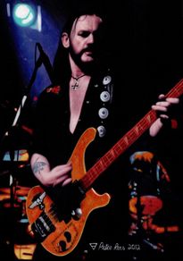 Lemmy Kilmister A4 limited edition artprint