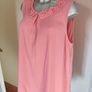 BNWT George salmon embroidered collar blouse size UK18 EU46 Postage included Image 2