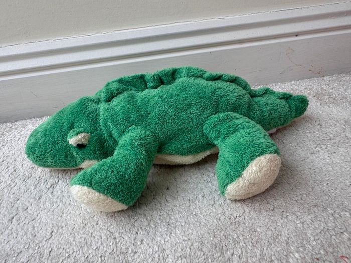 Ty Pluffies Chomps Alligator Crocodile 2005 Plush approx. 31 cm. Used Please see photos