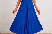 Royal blue dress