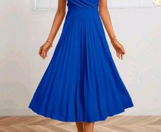 Royal blue dress