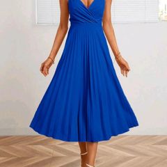 Royal blue dress