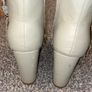 Cream Buckled Ankle Boots Image 3