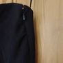 Coast black bandeau silk maxi dress  (free postage) Image 4