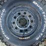 6 BFGoodrich 235/85R16 Tyres and Black Steel Rims Image 8
