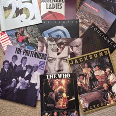 Rock Tour programmes bundle x 11 (1980 - 1990)