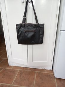 Texier Chocolate Brown Leather Briefcase/Bag