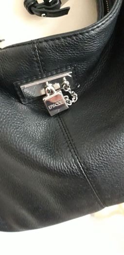 Episode High Quality Black Leather Bag