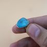 Natural Arizona Turquoise Sterling Silver Ring Handcrafted Boho Small Finger Gemstone Jewelry Image 4