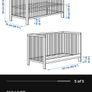 free ikea gulliver baby cot with mattress Image 4