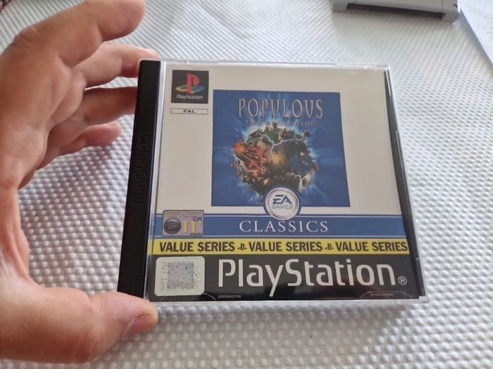Populous PlayStation1 Ps1 PlayStation2 Ps2 Games Original