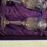Edinburgh crystal set of 6 wine glasses Image 3