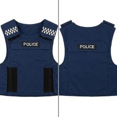 Police SWAT Style Airsoft Vest Blue