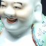 Vintage Chinese Laughing Buddha Figure  HandPainted Porcelain / Ceramic Approx. 18 cm Image 6