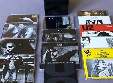 U2 The Singles Collection 1981 - 1989 12 CD Singles/B Sides