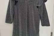 BNWT sparkly silver dress for a girl, 116cm, 5-6 years