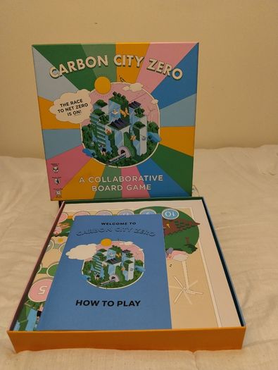 Carbon City Zero: A Collaborative climate action Board Game: