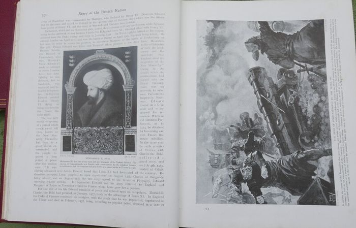 Hutchinson Story of the British Nation Vol I II III