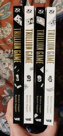 Trillion Game manga 1-4 by Riichiro Inagaki and Ryoichi Ikegami