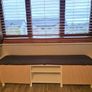 Window Storage Bench / Alcove Bench / TV Unit - With removable cushion - Excellent Condition Image 3