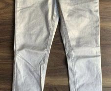 BRAND NEW Girls Silver Jeans: 10yrs