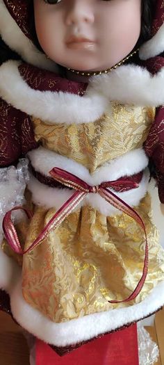 Vintage Porcelain Doll