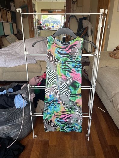 mini dress multicolour xs