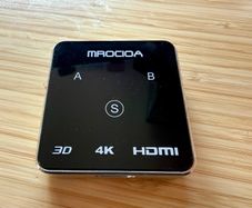 Mrocioa 4K HDMI Switch, 2-Port (A/B)