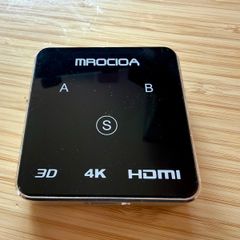 Mrocioa 4K HDMI Switch, 2-Port (A/B)