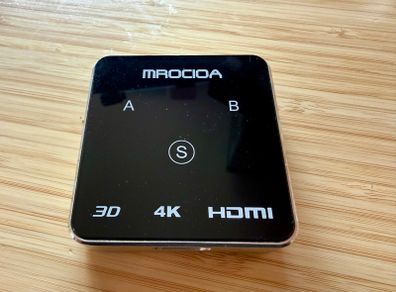 Mrocioa 4K HDMI Switch, 2-Port (A/B)