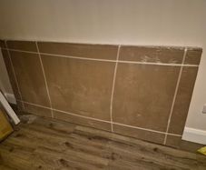 900mm shower screen