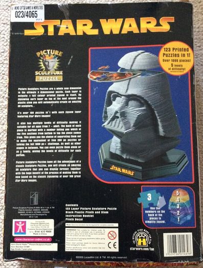 Star Wars Darth Vader puzzle