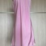 Pink Satin Frill Dress Image 2