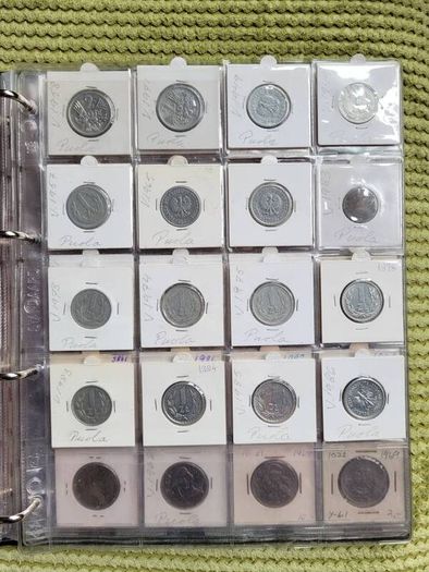 Poland coins from 1949 to 2012