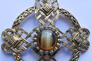 Vintage 1970s  Celtic Knot Pendant