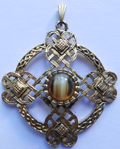Vintage 1970s  Celtic Knot Pendant