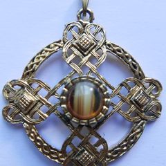Vintage 1970s  Celtic Knot Pendant