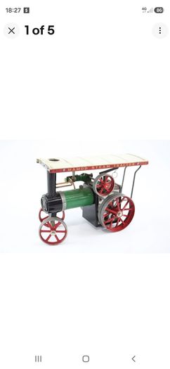 Mamod steam tractor