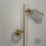 floor lamp gold and glass Image 4